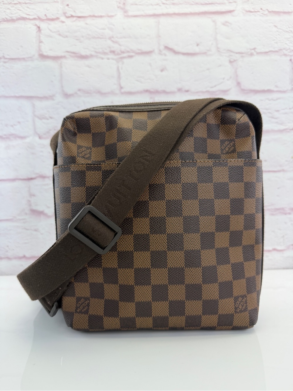 Louis Vuitton Unisex Damier Ebene Trotteur Beaubourg
